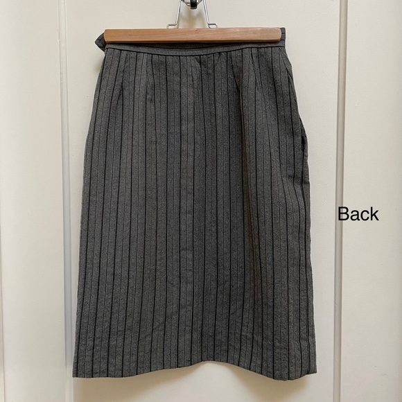 Vintage Yves Saint Laurent Rive Gauche wool skirt - Picture 9 of 12
